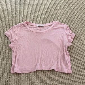 Pink Crop Top